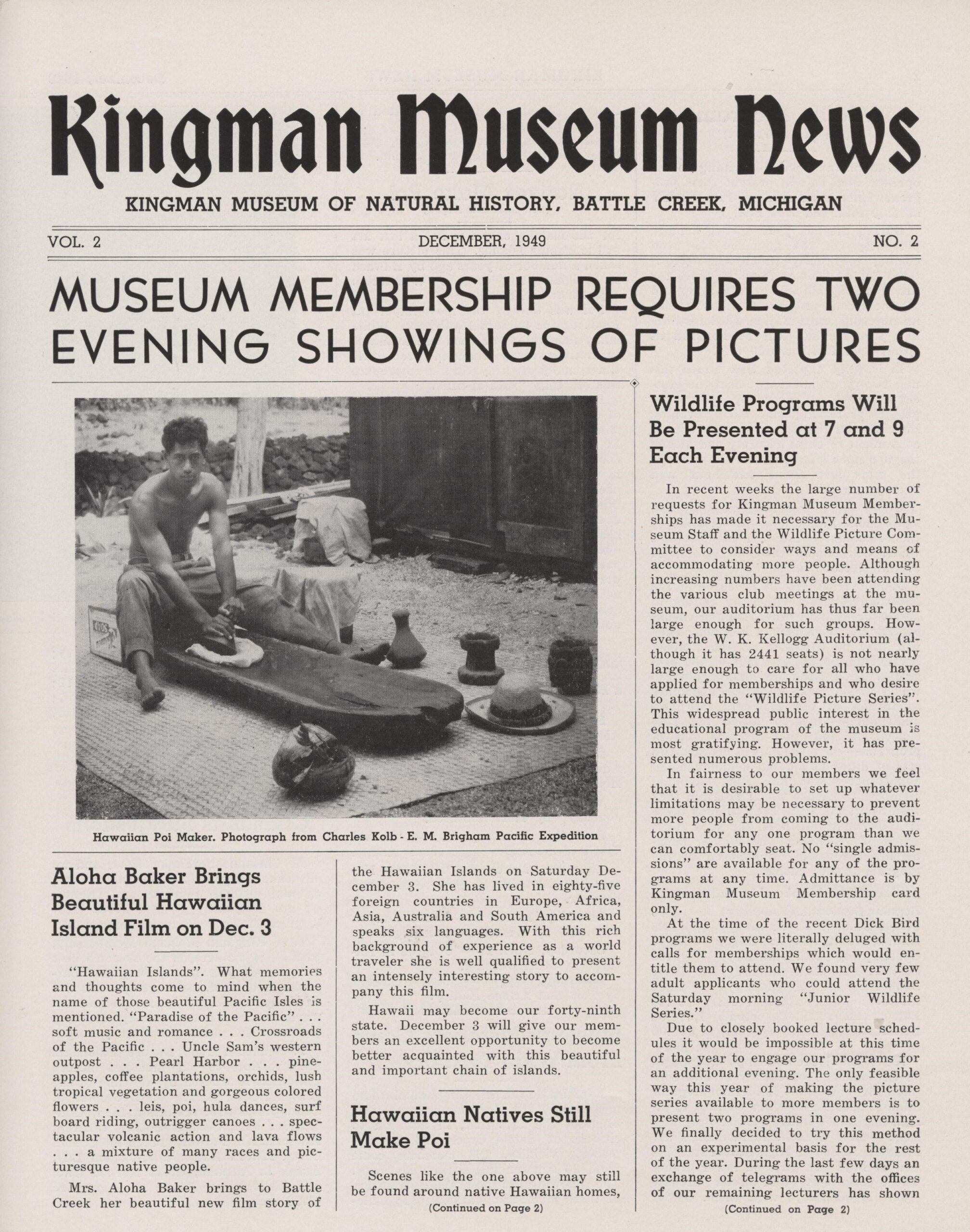 Kingman Museum News